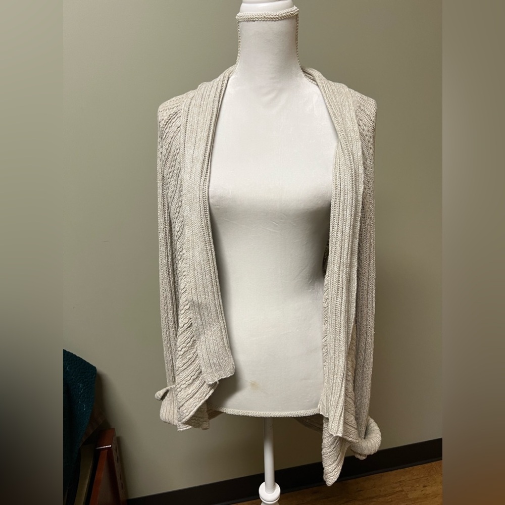 Tan/ khaki cardigan